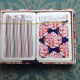 Playing Cards in Liberty Fabric box: La Sandra