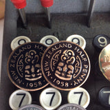 Half Penny cufflinks